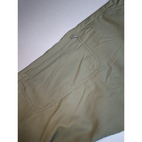 prAna Capri Pant Alana Knicker Women's 2 Green Knee Length Hiking Outdoors Gorp - Picture 8 of 11